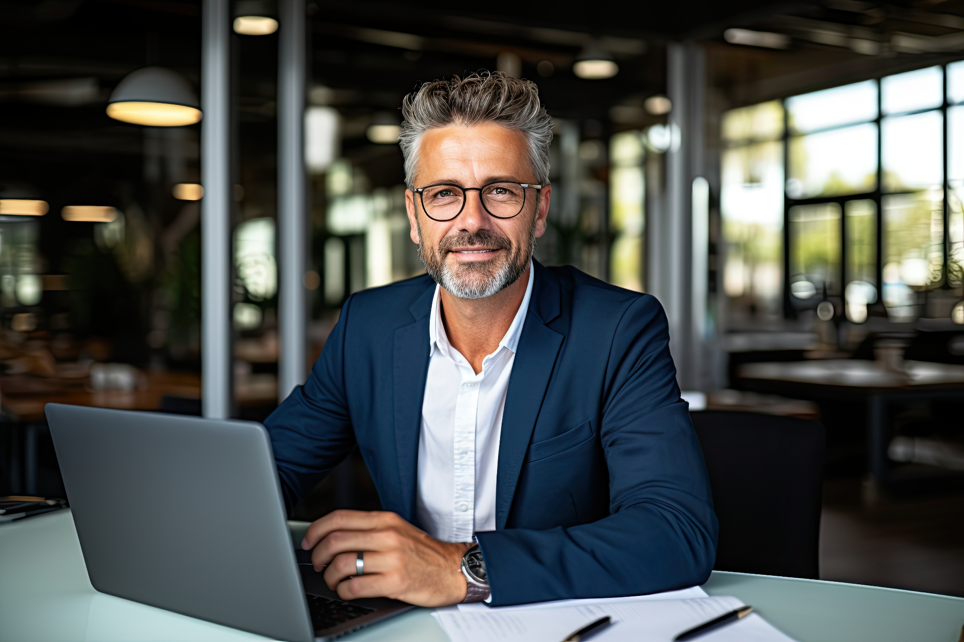 A ParagonQMS consultant reviewing client management system evidence